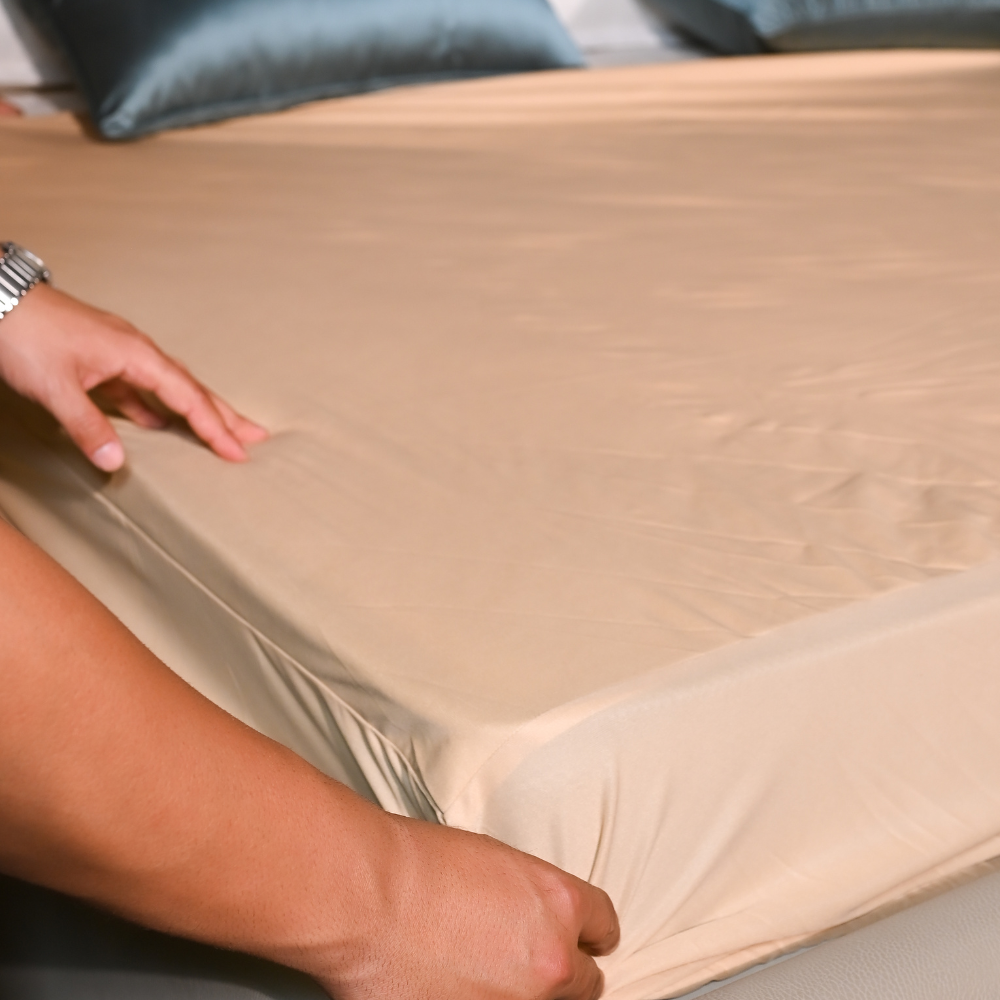 Camel Color Mattress Protector