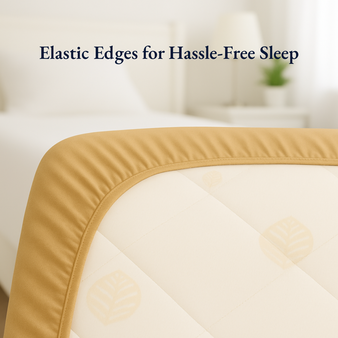 Crib Mattress Protector Camel