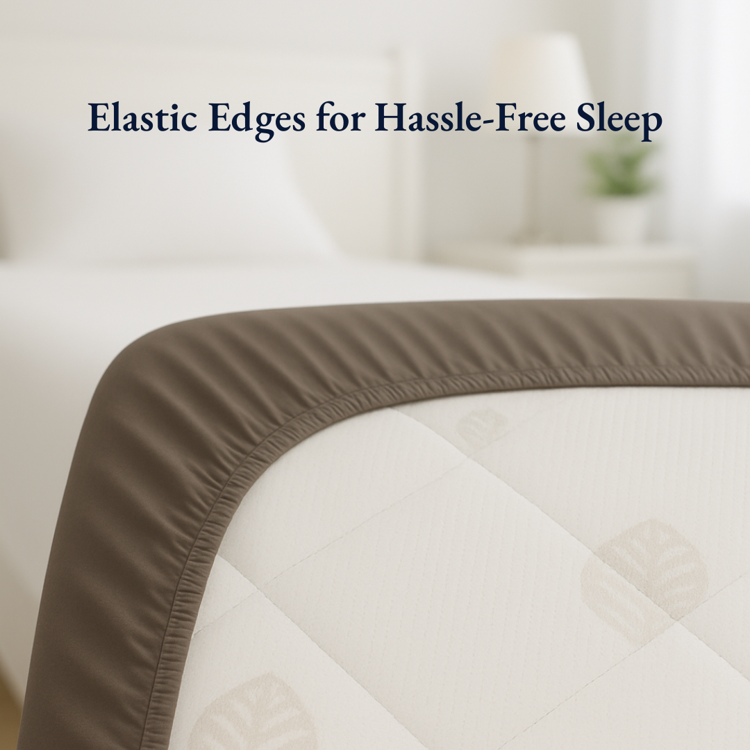 Crib Mattress Protector Grey