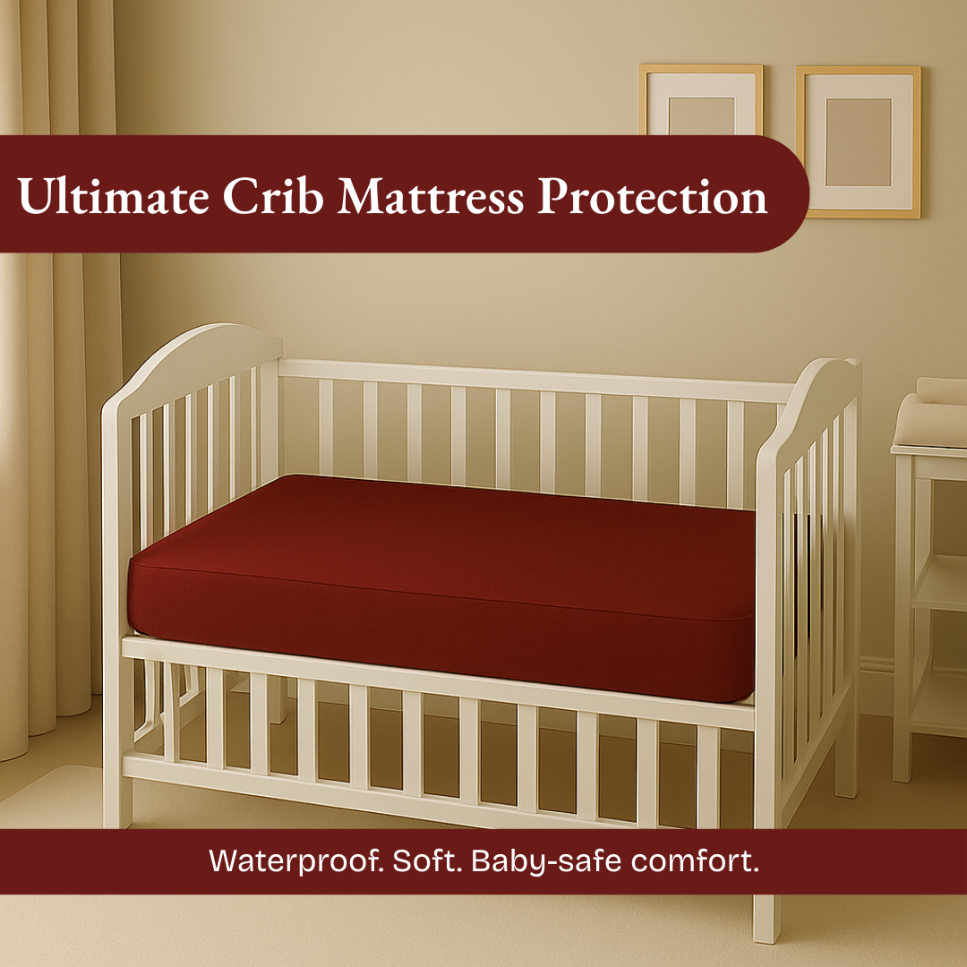 Crib Mattress Protector Camel