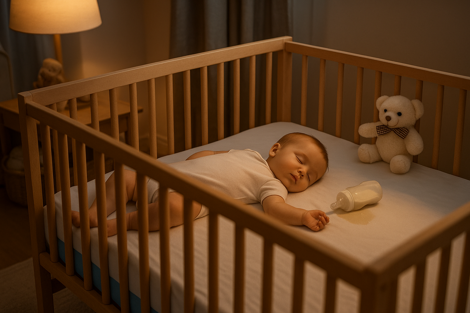 Keep your baby’s crib mattress safe from nighttime leaks, spit-ups, or diaper mishaps. The waterproof layer blocks moisture, while the soft cotton terry surface stays gentle on delicate skin—ensuring peaceful, dry sleep.