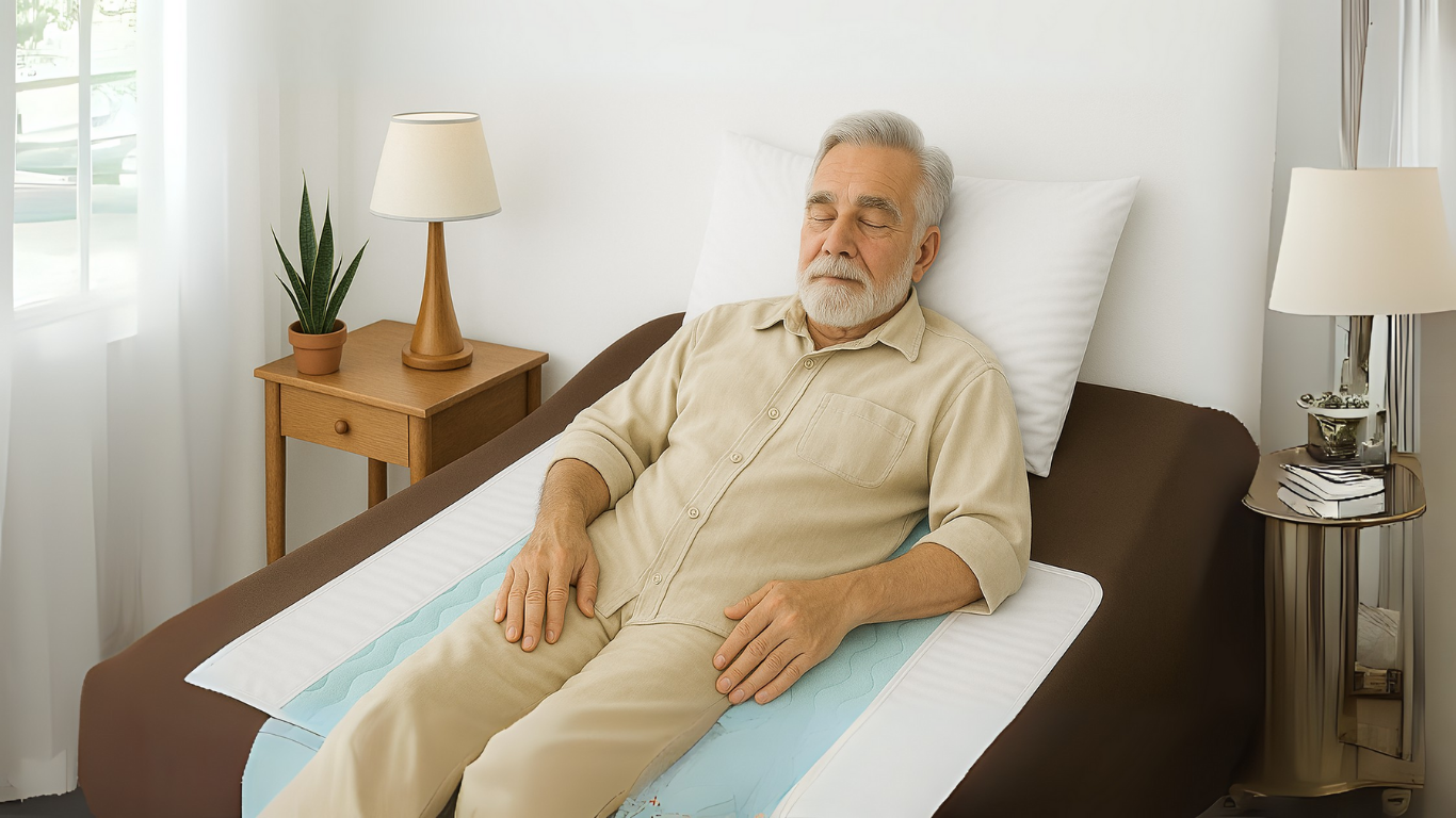 Why winged designs on medical mats provide better coverage