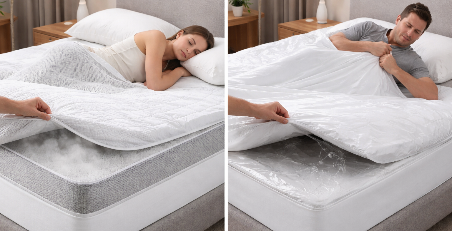 The Real Difference Between Breathable and Breath-Blocking Mattress Covers