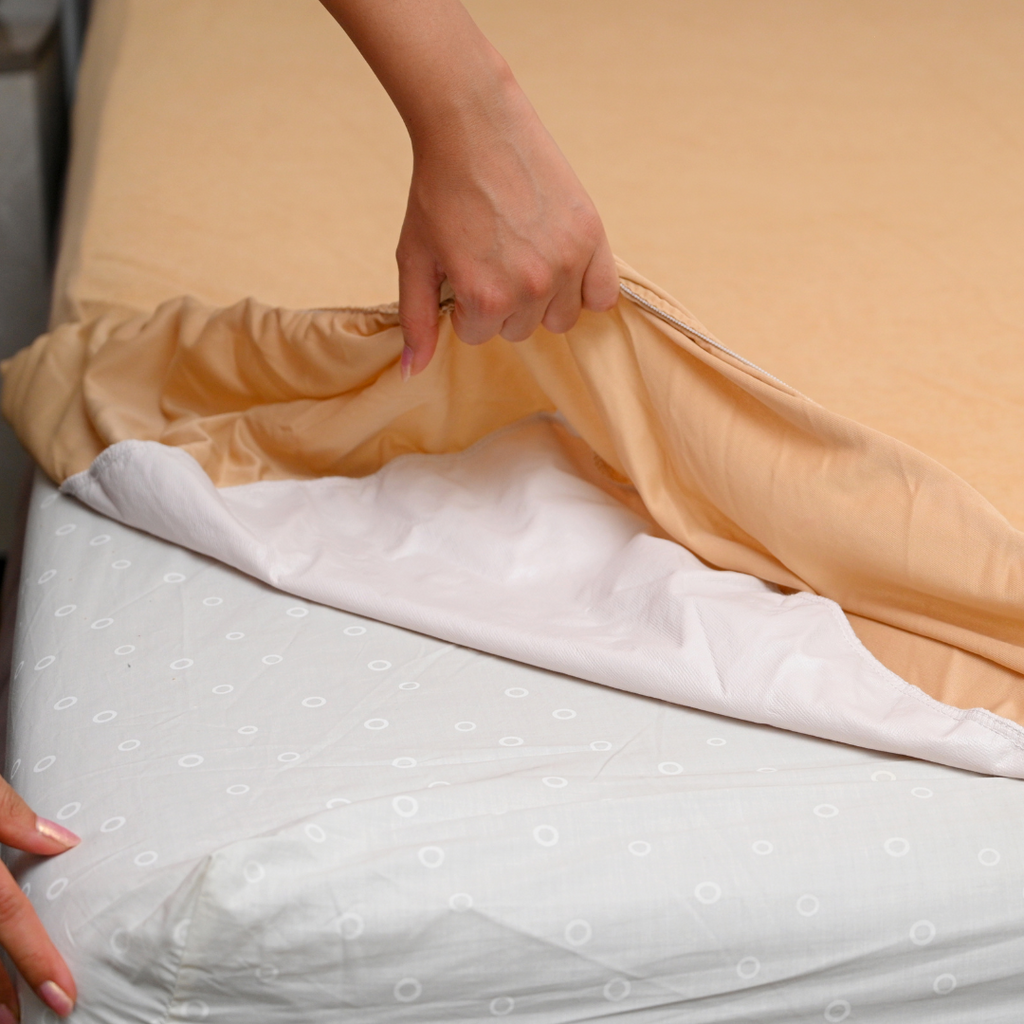 Lycra Camel Waterproof Mattress Protector