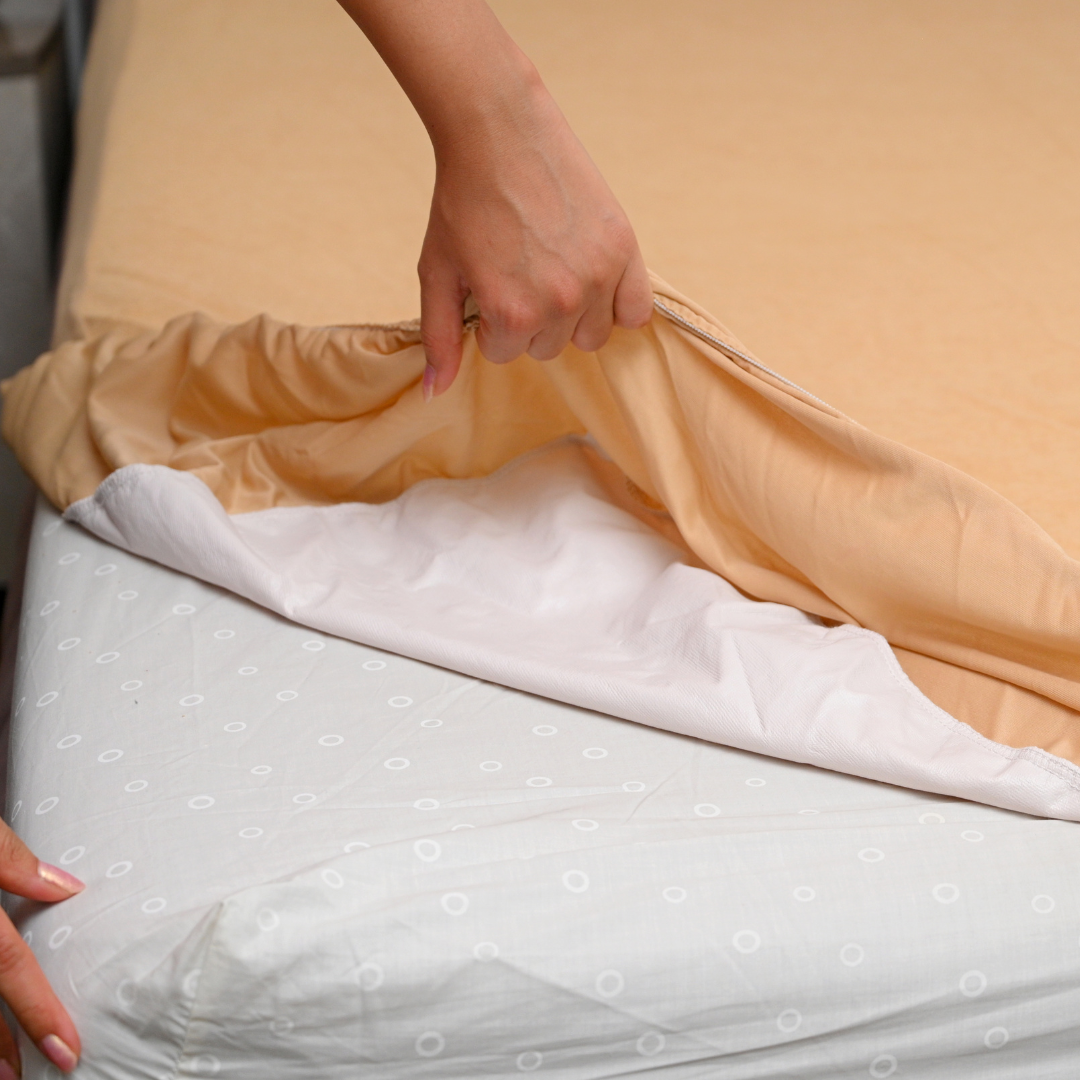 Lycra Camel Waterproof Mattress Protector