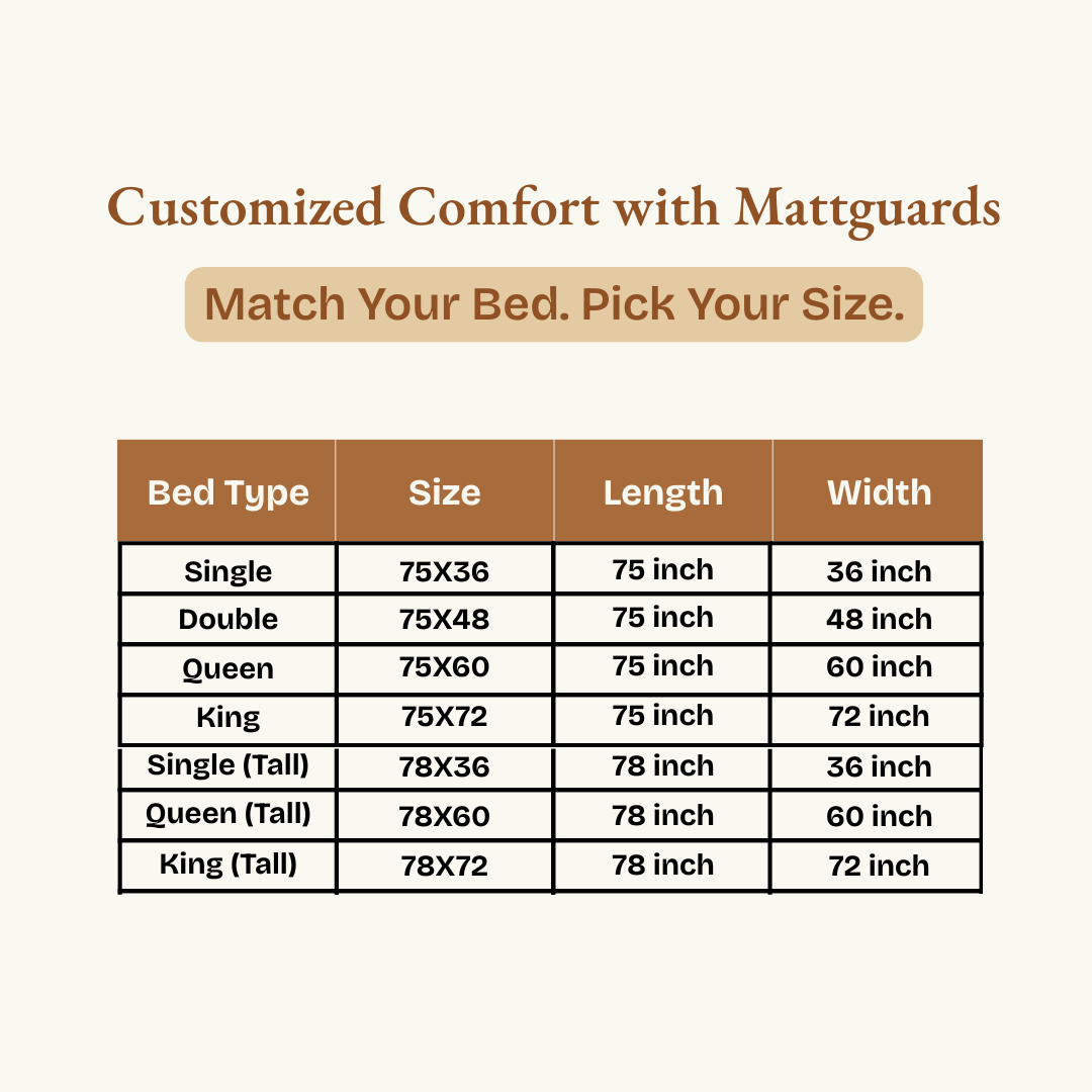 Terry Elastic Camel Waterproof Mattress Protector