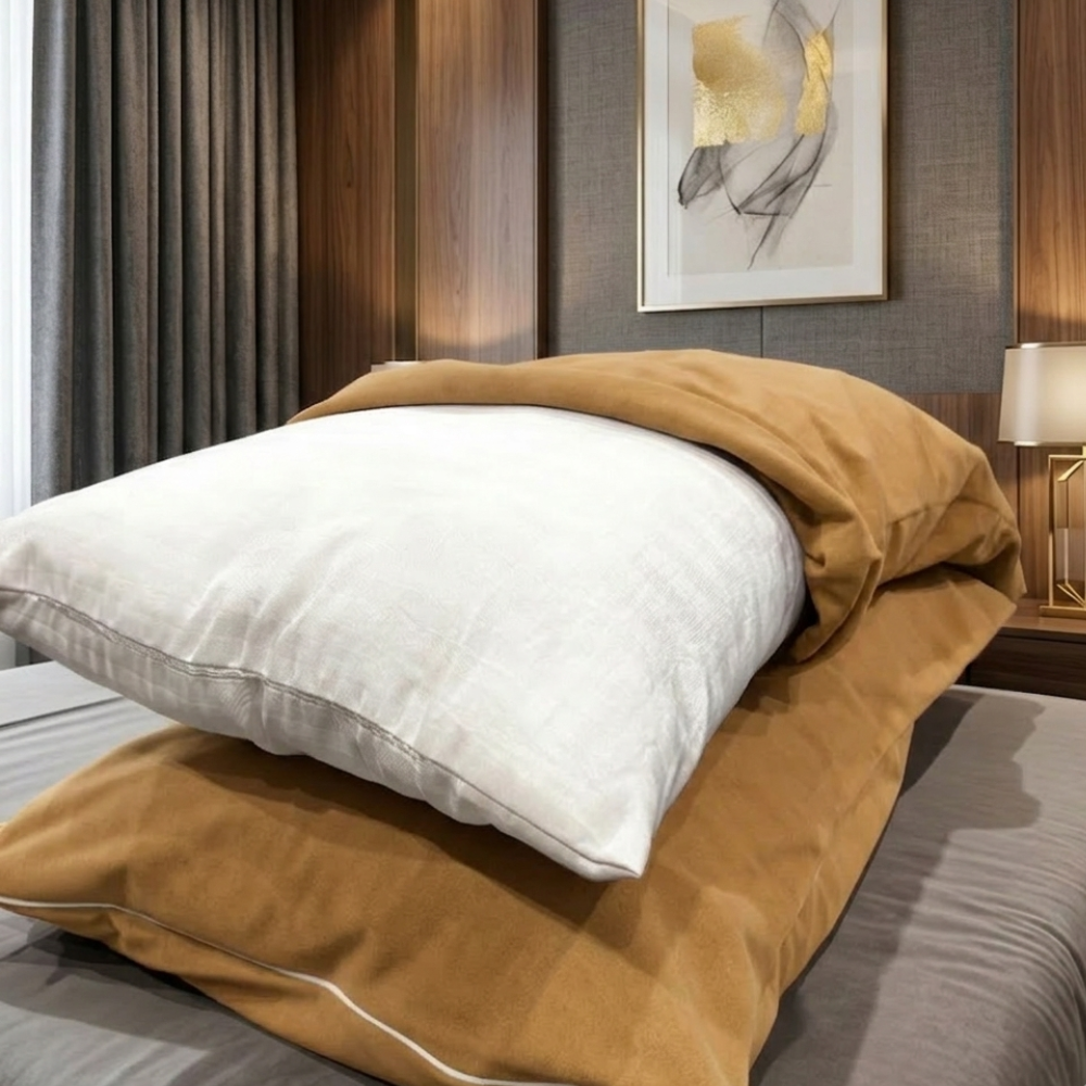 Maroon Pillow Protector