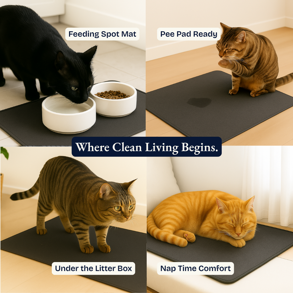 Cat Mats Black