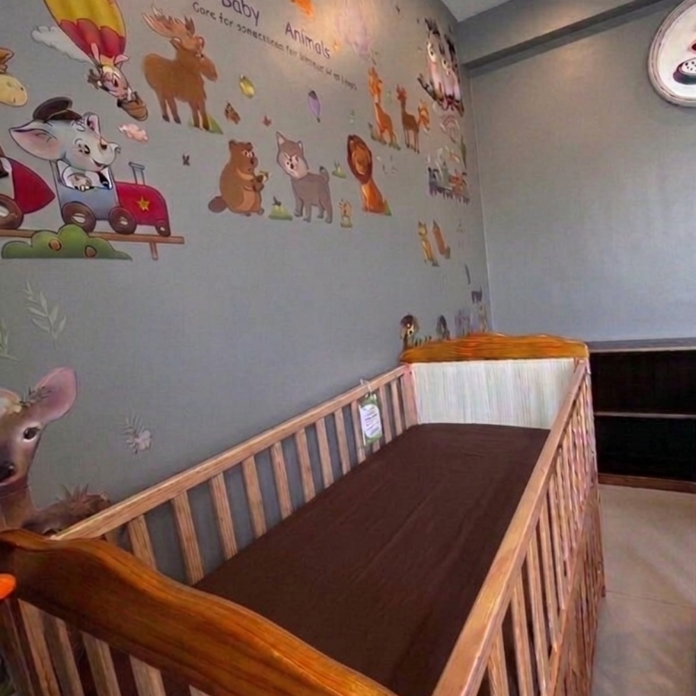 Dark Brown Crib Mattress Protector