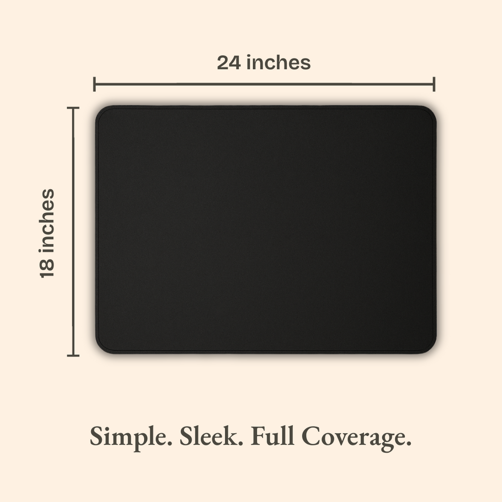 Dog Mats Black