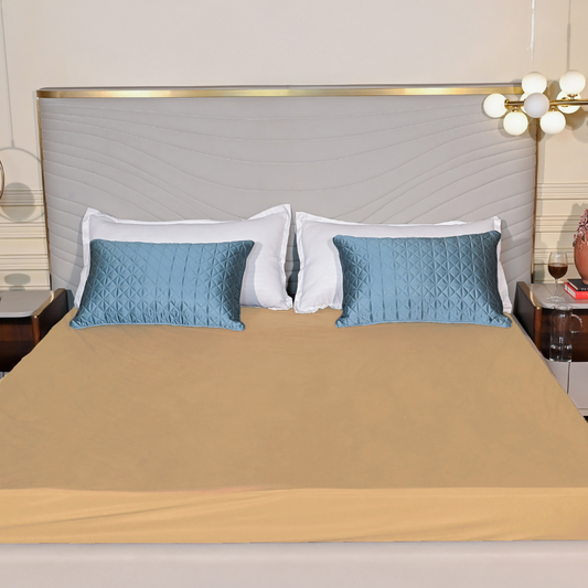 Lycra Camel Mattress Protector
