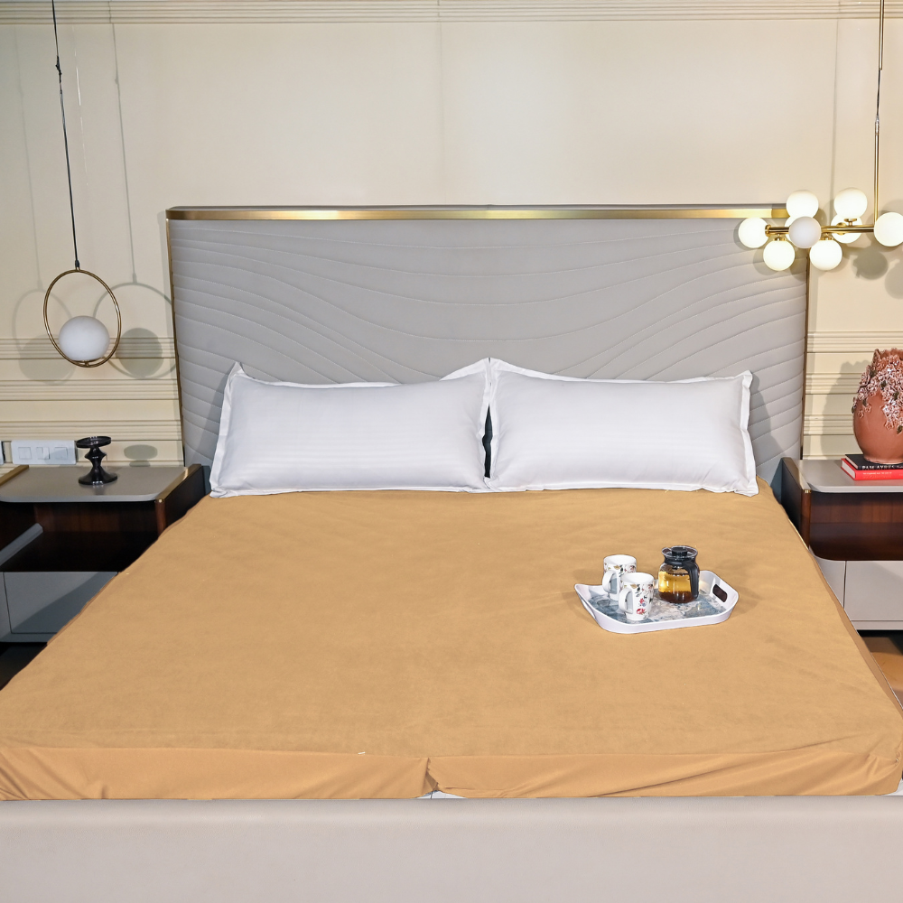 Terry Camel Mattress Protector