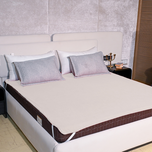 Terry White Mattress Protector