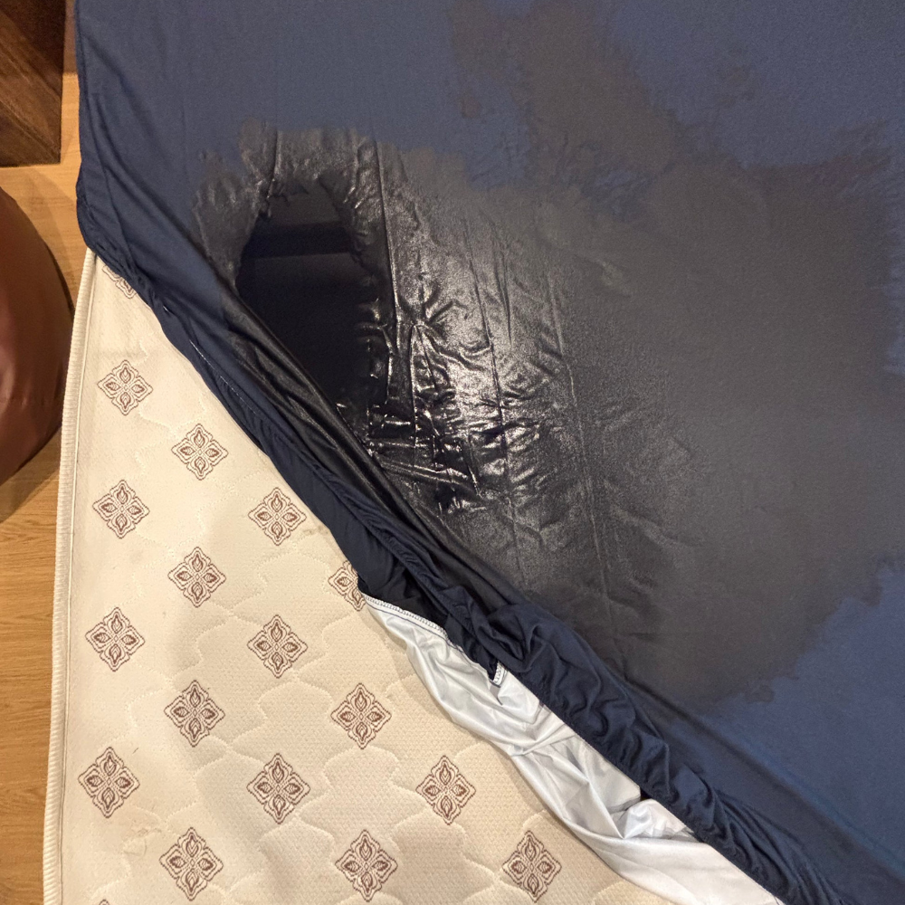 Maroon Waterproof Mattress Protector | Terry Fabric