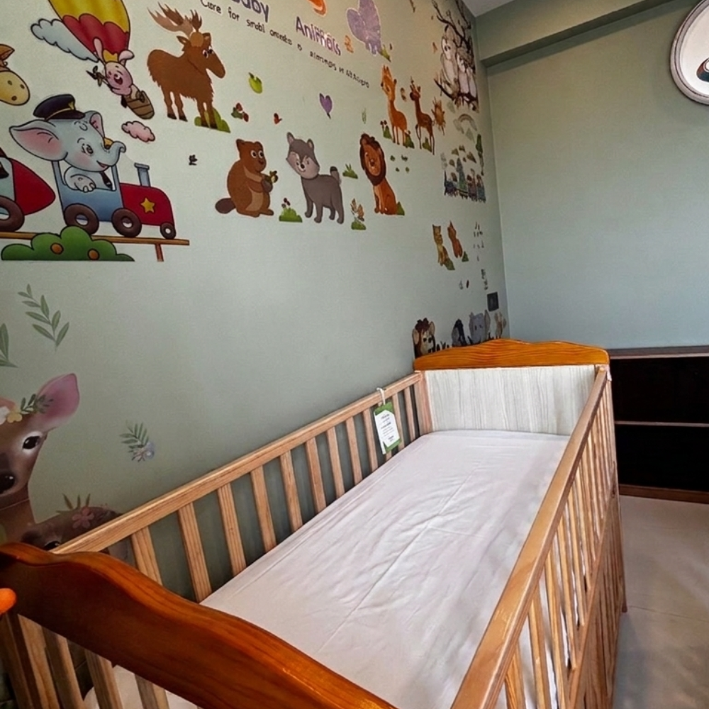 White Crib Mattress Protector