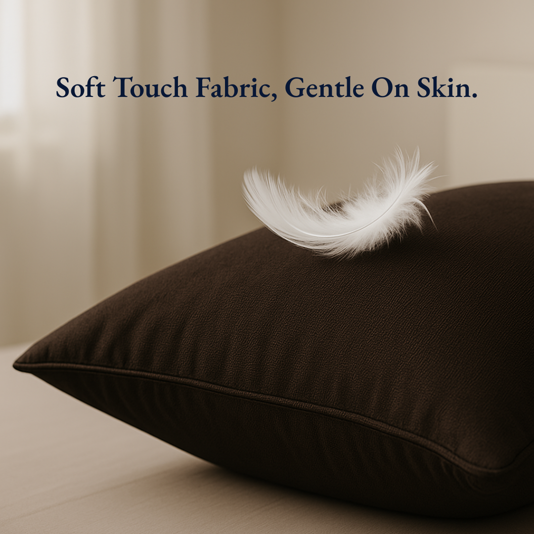 Pillow Protector Dark Brown