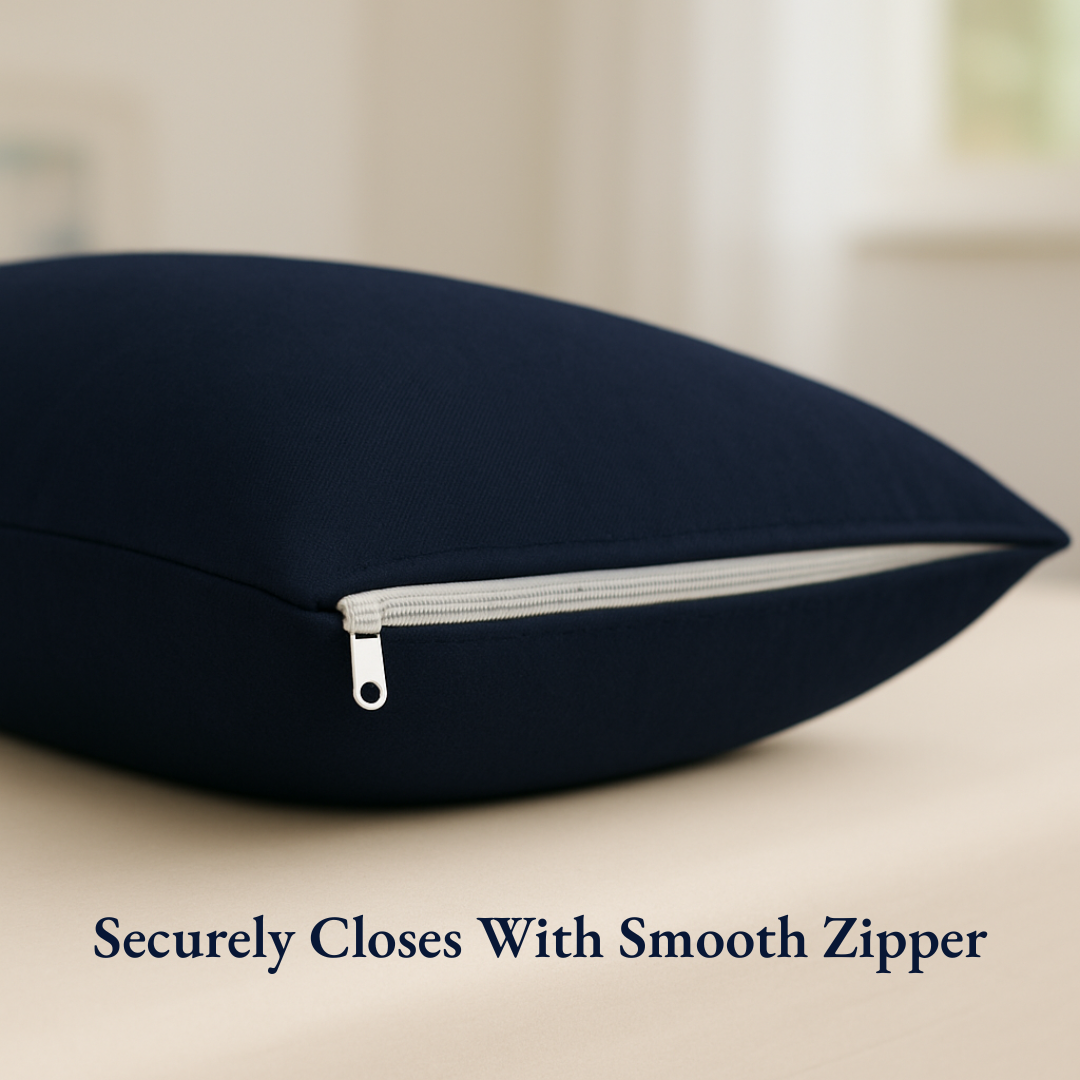 Pillow Protector Navy Blue