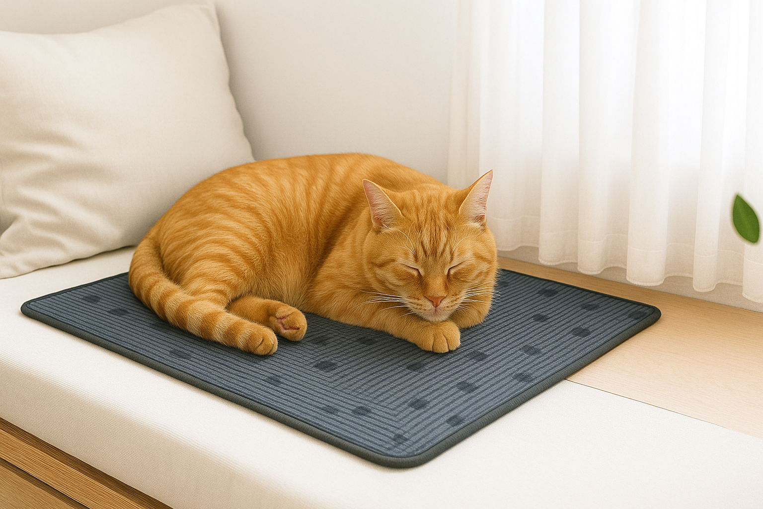 Use it on beds, sofas, window ledges, or wherever your cat loves to curl up. It protects surfaces from fur, drool, and accidents — and it’s soft enough for those midday snoozes.